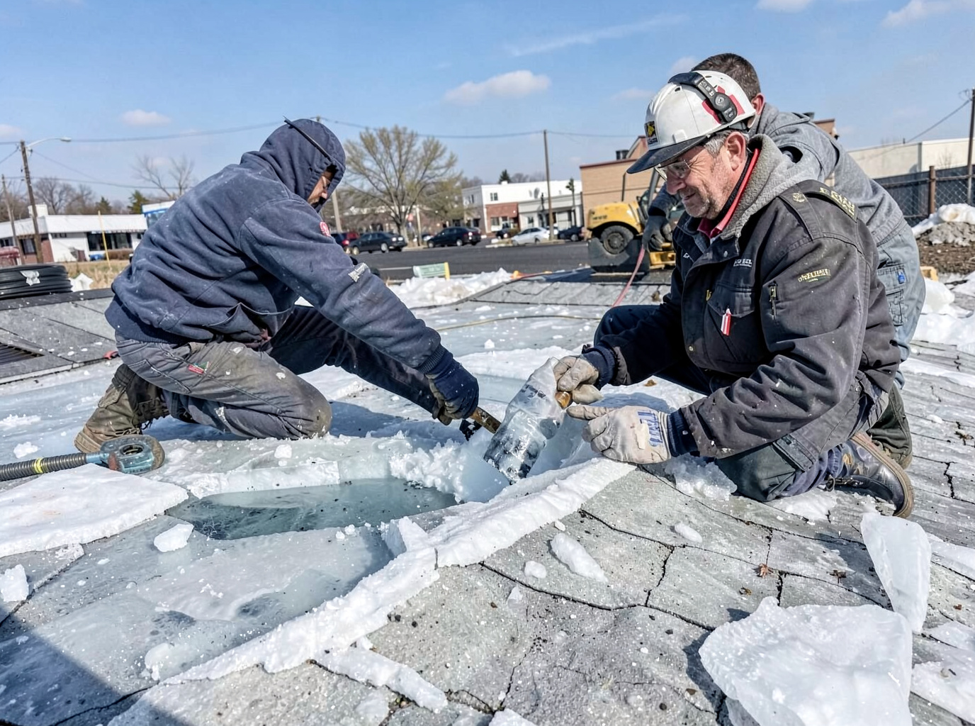 Ice Dam Roof Repair in Sioux Falls